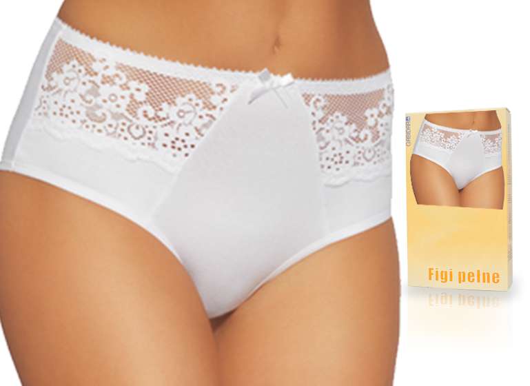 

Figi pełne Gabidar 136 Bawełna , Białe , XXL