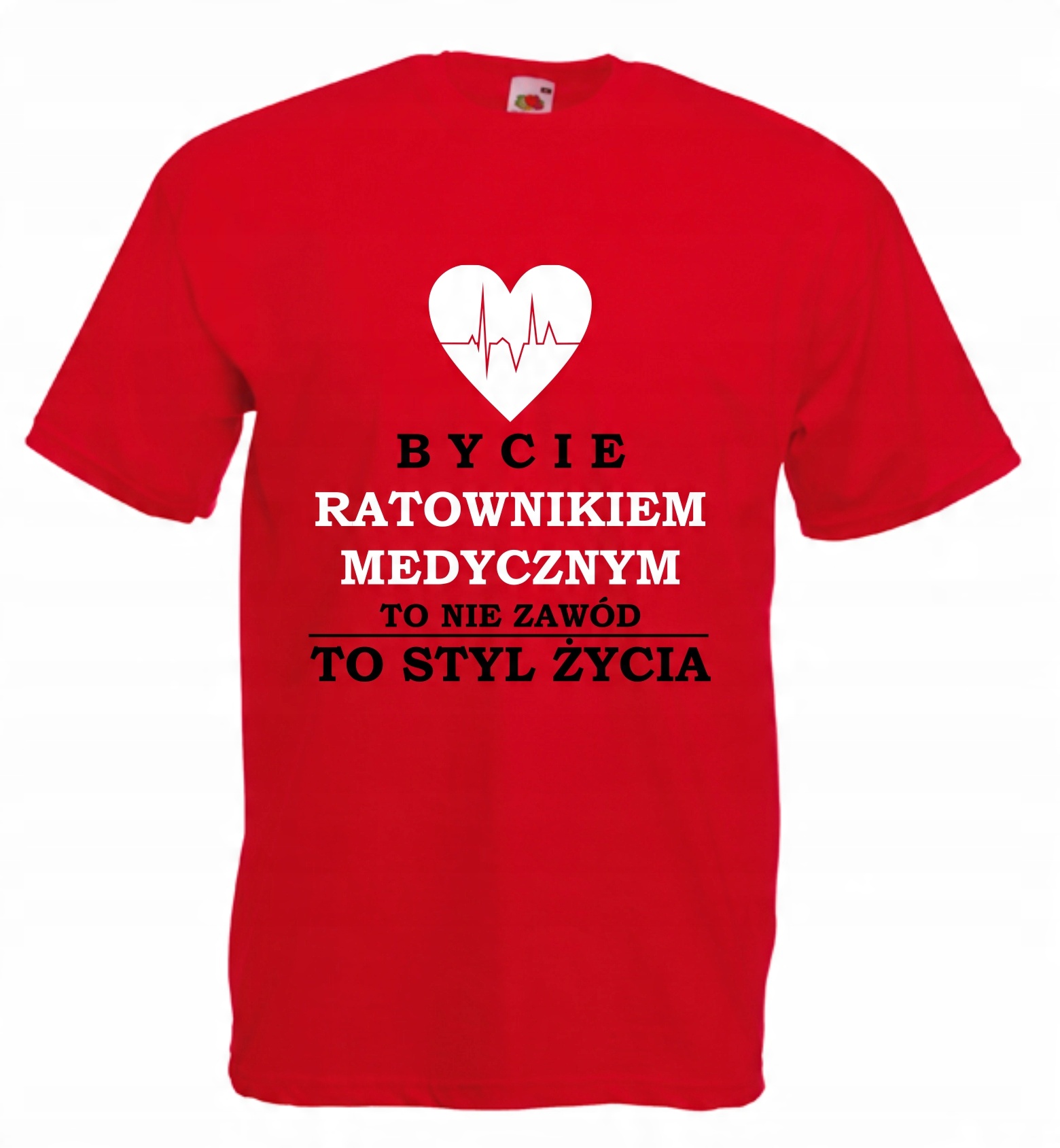

Koszulka męska Ratownik Medyczny Życie roz XL