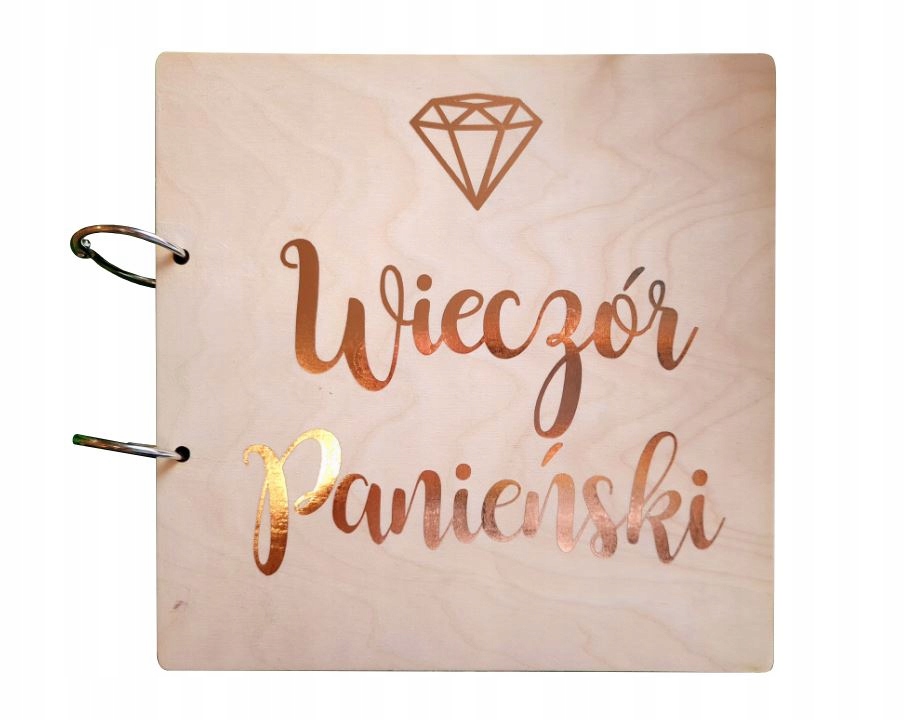 

Album Wieczór Panieński złocony GoldRose Księga
