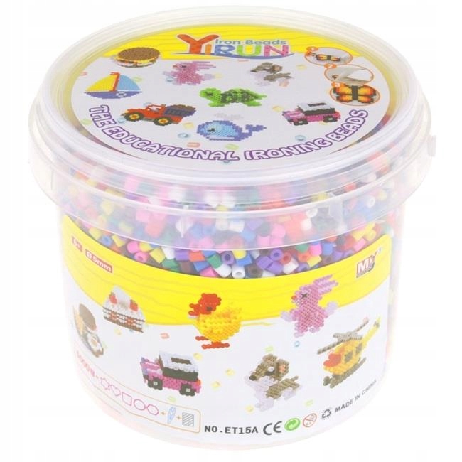 KOLOROWE KORALIKI DO PRASOWANIA SZABLONY 5000 SZT Certyfikaty, opinie, atesty CE