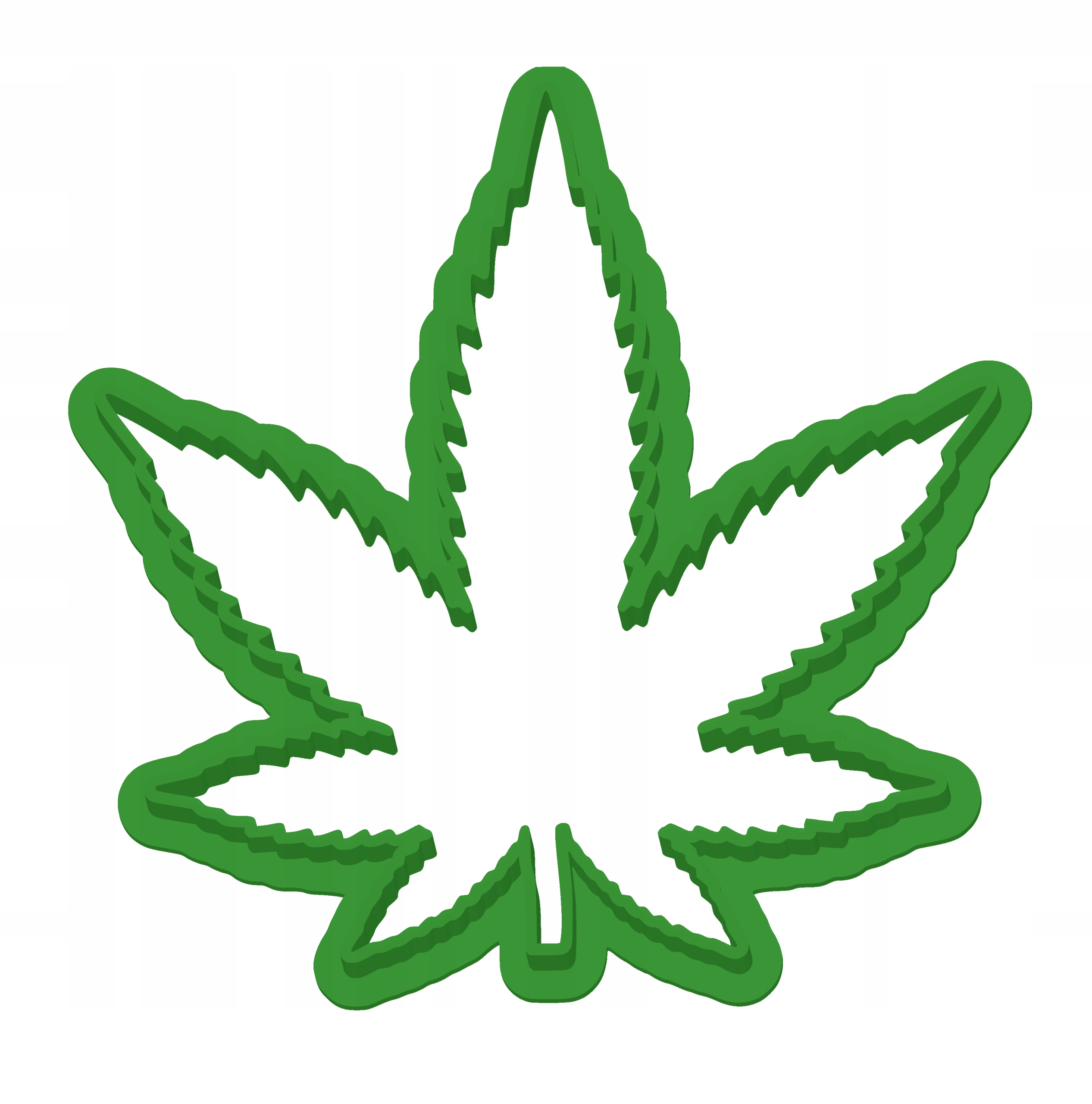 

Foremka ciastek wykrawacz marihuana konopia liść