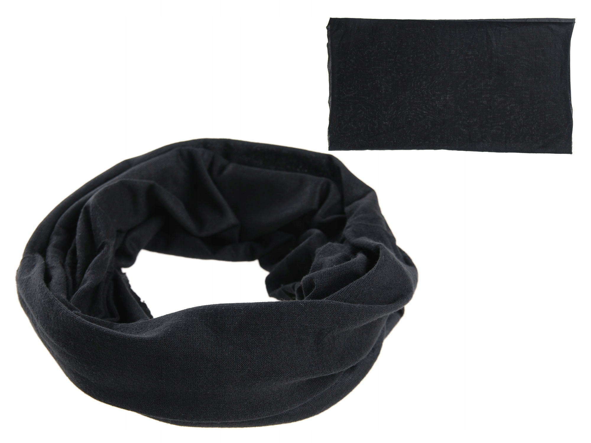 

Chusta na Twarz Wielofunkcyjny Szal Komin - Black