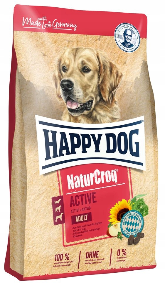Happy Dog NaturCroq Active Adult suché krmivo pro psy 15kg