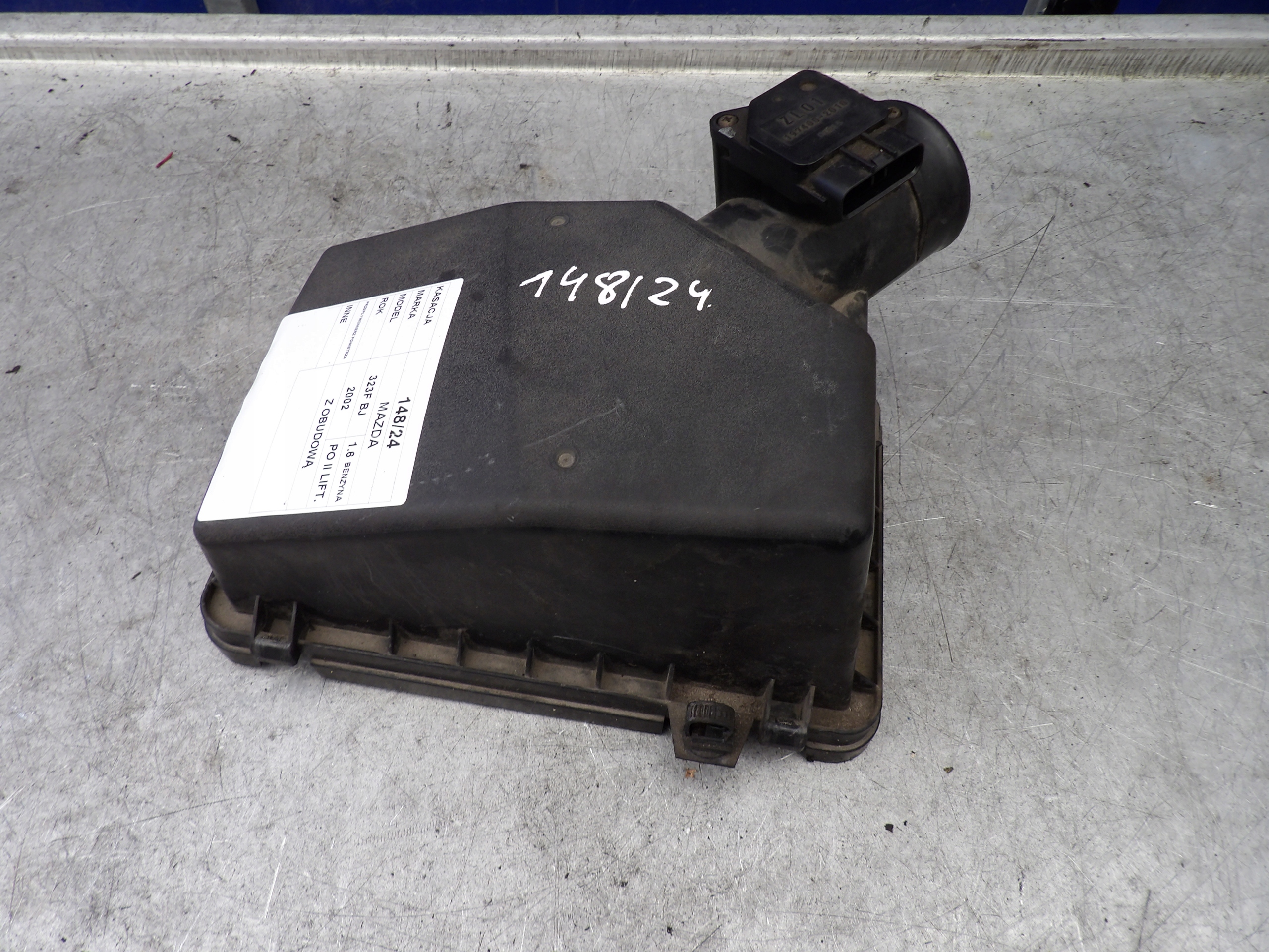 Mazda 323 BJ flow meter + cover ZL01 197400-2010