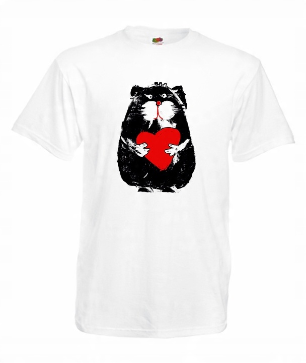 

XXXL Koszulka Męska Koty Soft Kitty Śmieszne Wzory