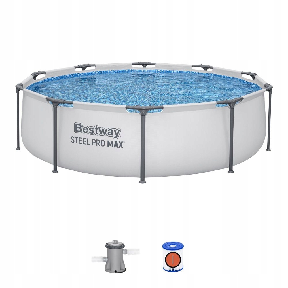 Bestway Bazén Steel Pro Max 305 x 76 cm s kartušovou filtrací 56408