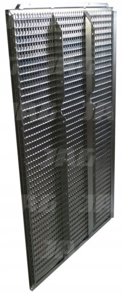 JAG05-0304 Sito żaluzjowe ocynk dolne, lamela-10mm