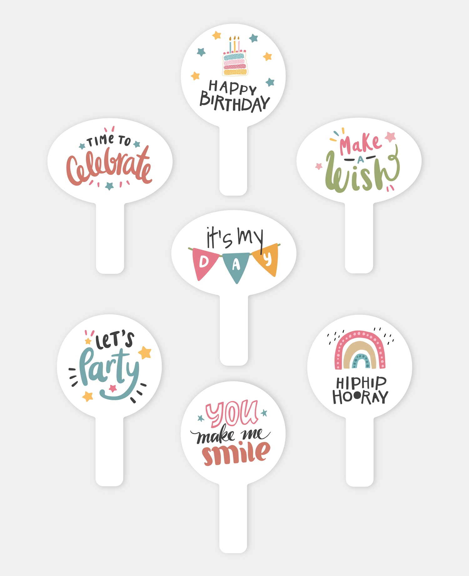 FOTO TABLICZKI z tekstami napisami URODZINY PARTY