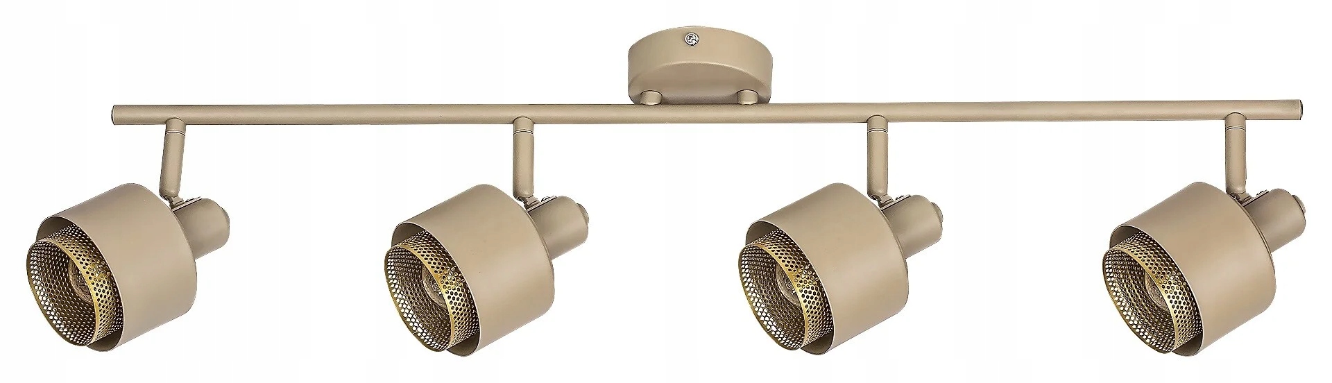 Osvetľovacia lišta svetlohnedá zlatá E14 4x40W Fedora 3550 Rabalux