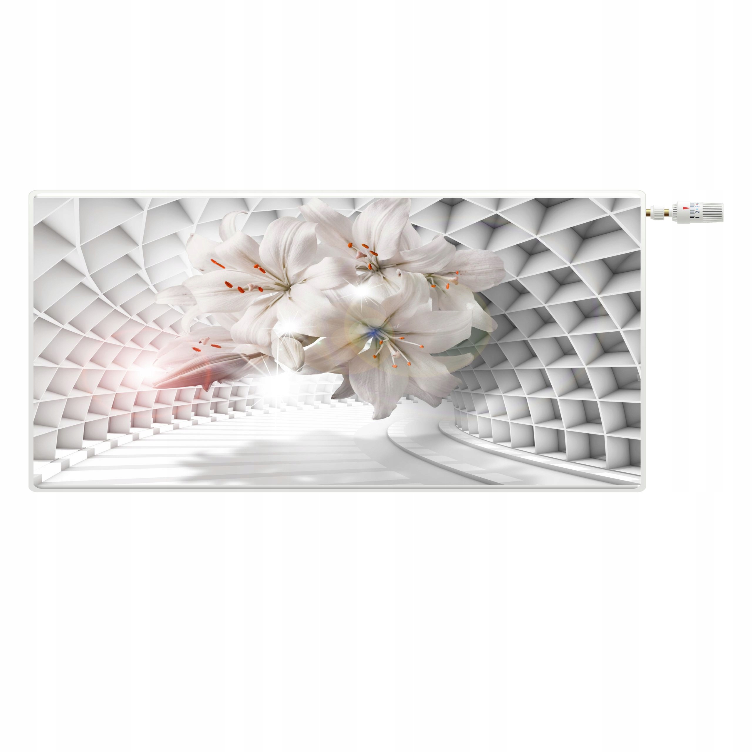 Kryt radiátoru 3D Magnetická maska na radiátor do ložnice 60x120