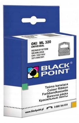 Taśma Black Point do Oki 180/320/391