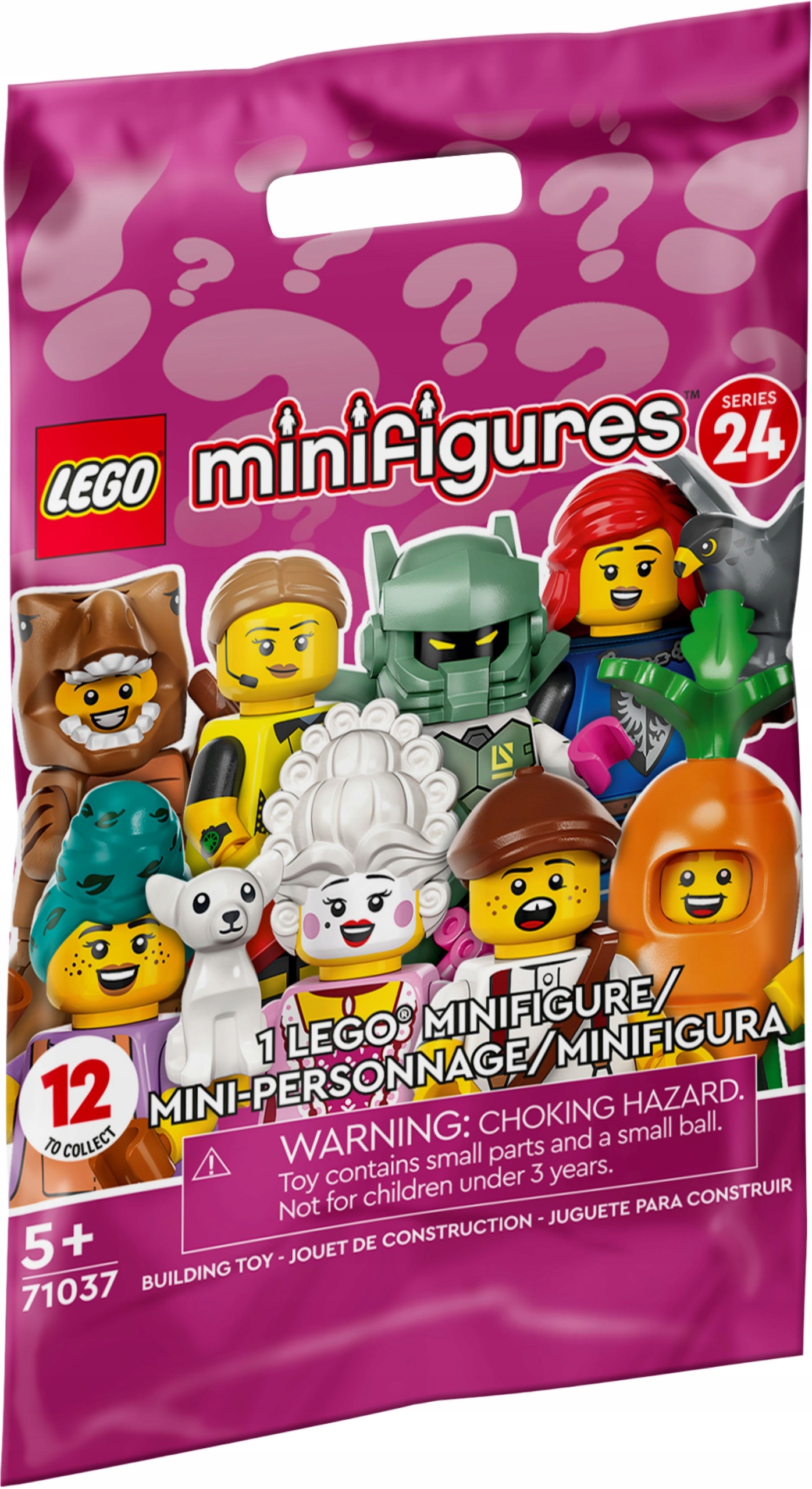 Minifigurki LEGO 71037 5 lat + seria 24
