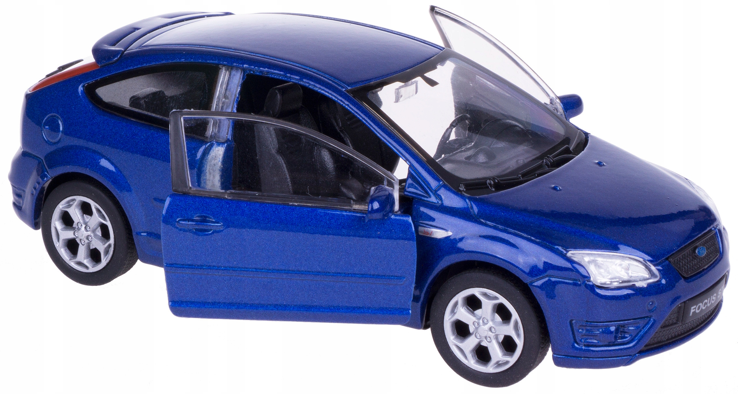 FORD FOCUS ST NIEBIESKI MODEL METAL WELLY 1:34/39