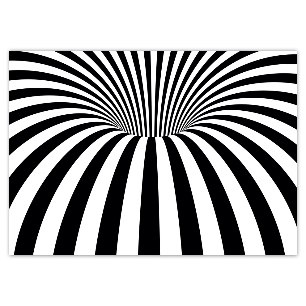 

Naklejki 70x50 Czarnobiała abstrakcja