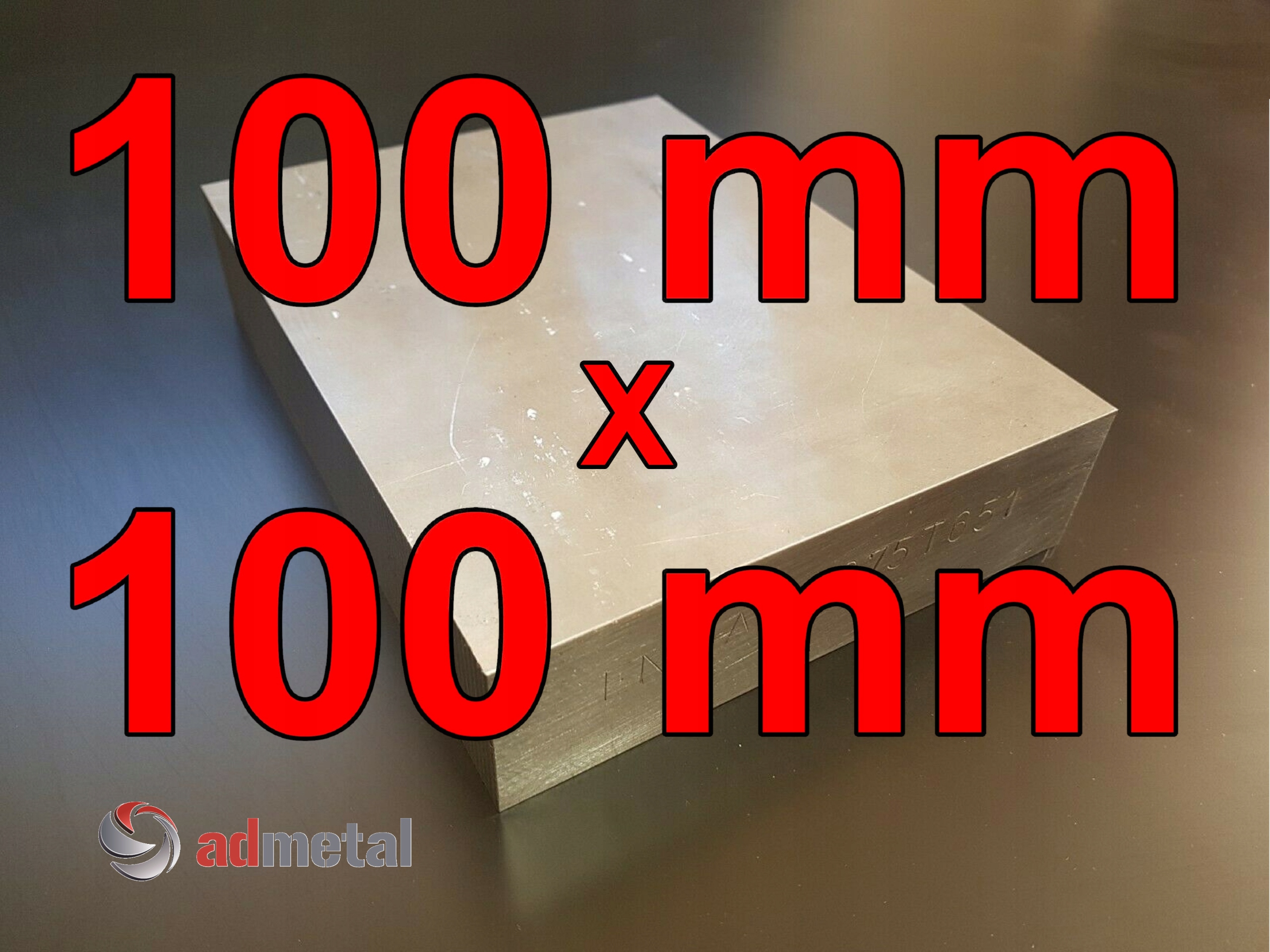 Aluminium, blacha aluminiowa 60 mm PA9 7075 T651