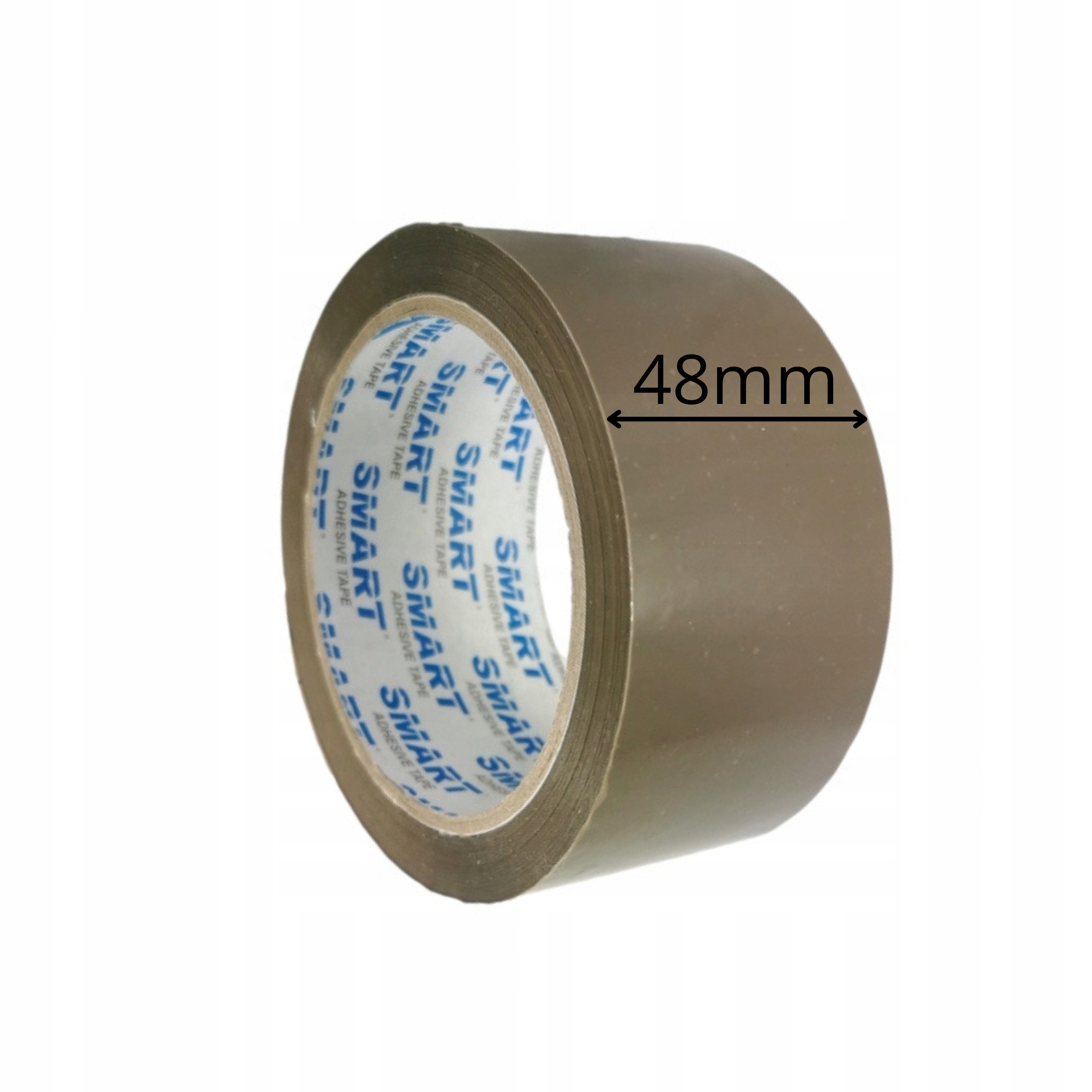 TAŚMA PAKOWA 48/100y KLEJĄCA BRĄZOWA SMART Szerokość 48 mm