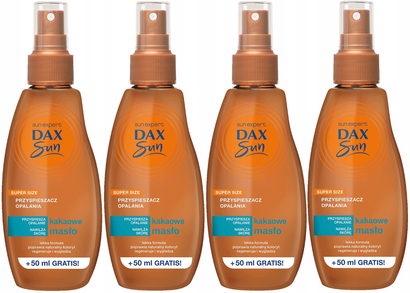 4 ks Dax Urychlovač s kakaovým máslem a kokosovým olejem 200 Ml Hydratuje