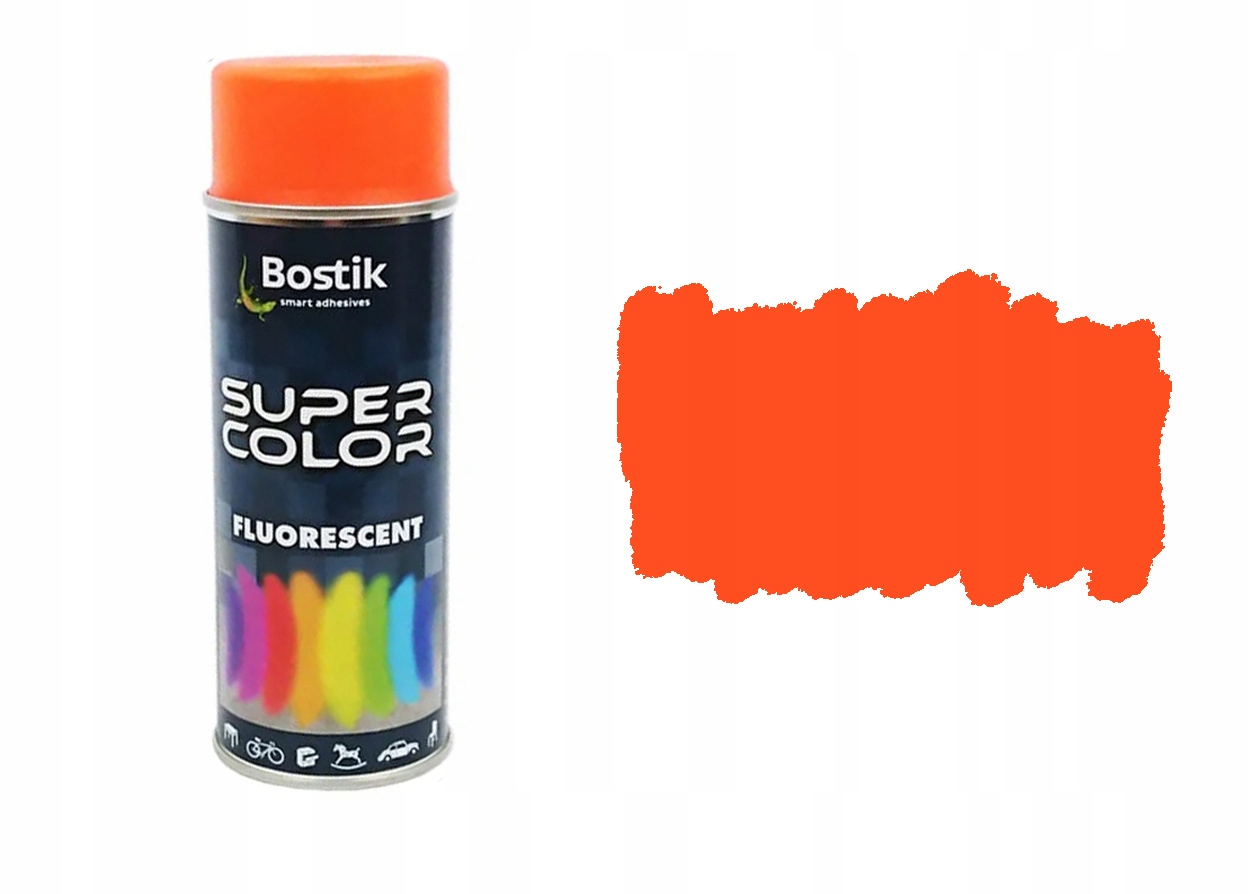 

Spray Lakier Fluorescencyjny Pomarańczowy Bostik