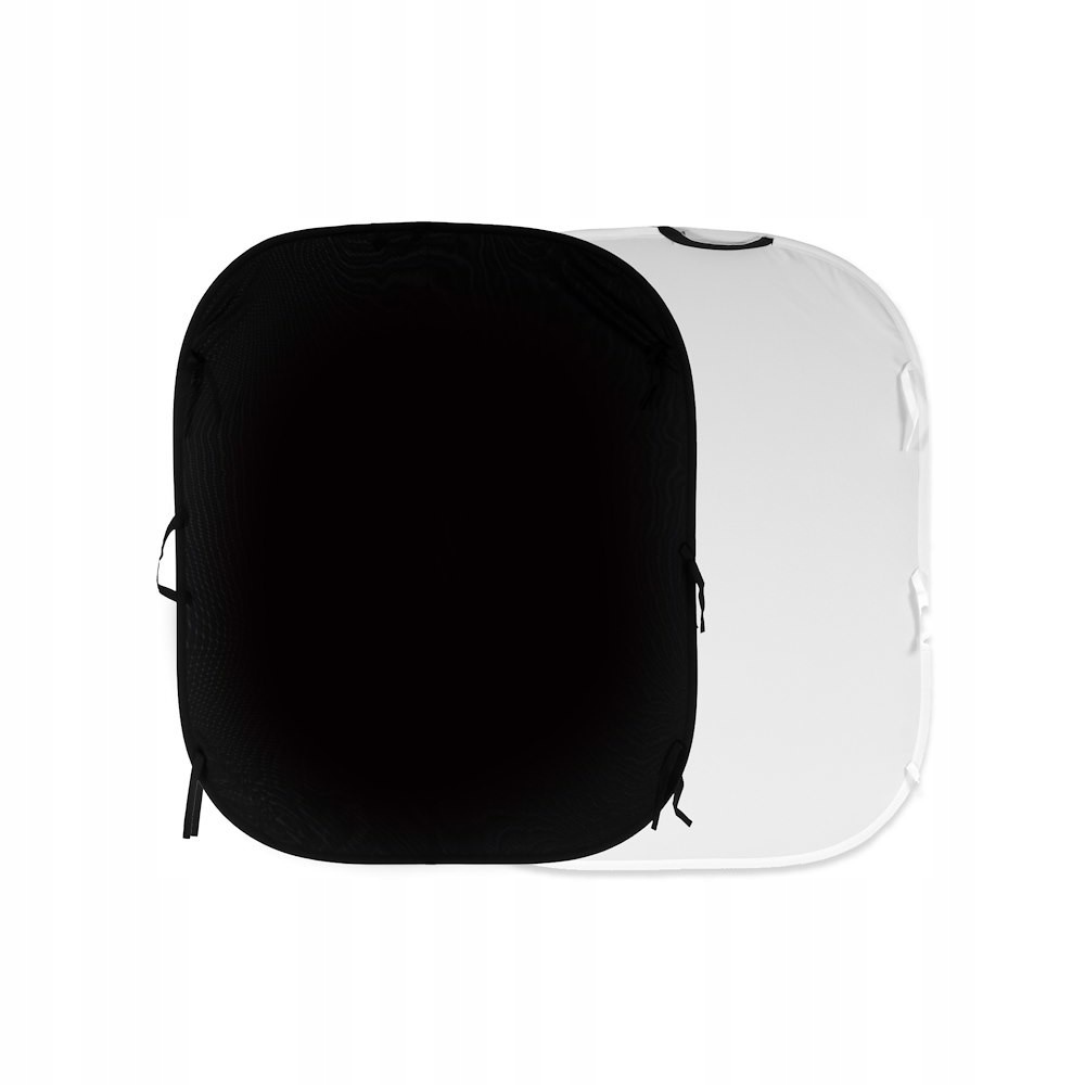 Skládací pozadí Manfrotto Plain 1,5x1,8 m černé/bílé