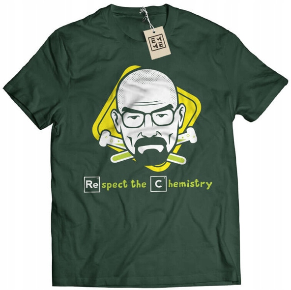 

Koszulka Respect The Chemistry Breaking Bad S