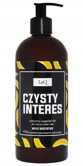 

LaQ Żel do mycia ciała i rąk Czysty Interes 400 ml
