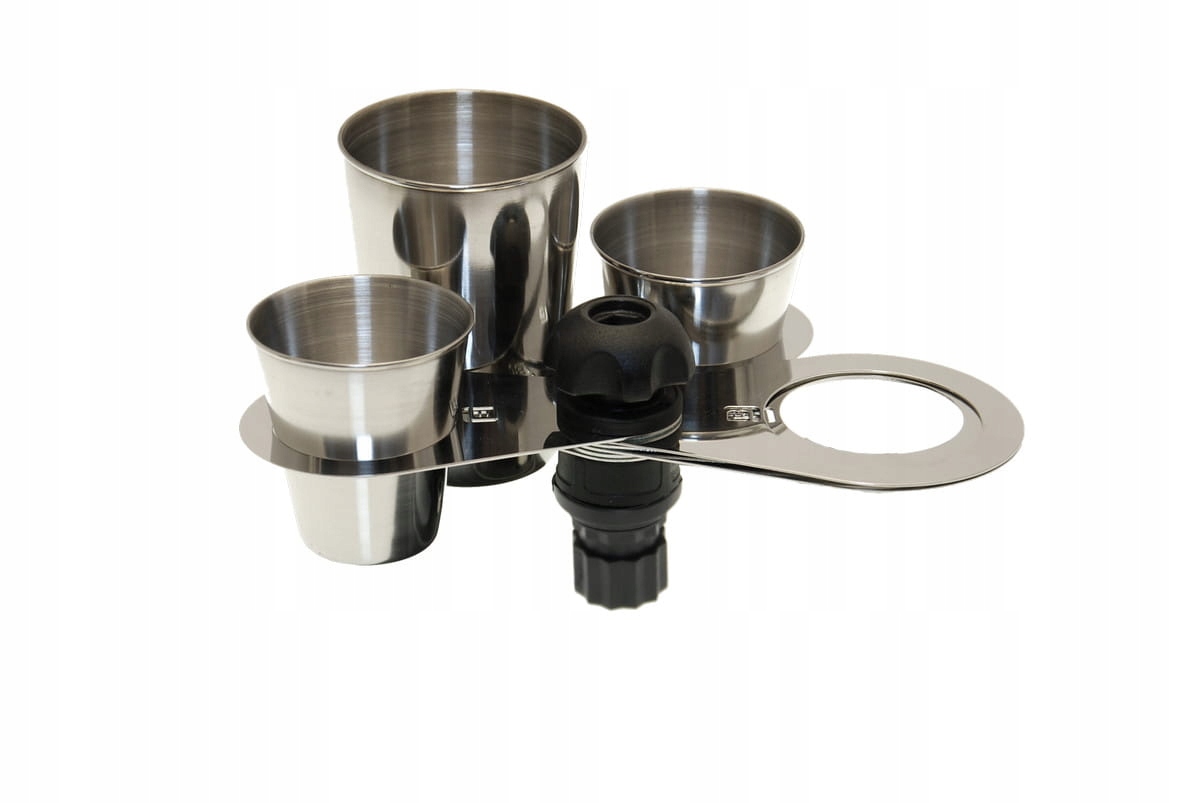 Ch221 Držák na hrnek, skládací, nerezová ocel 60 ml, 150 ml