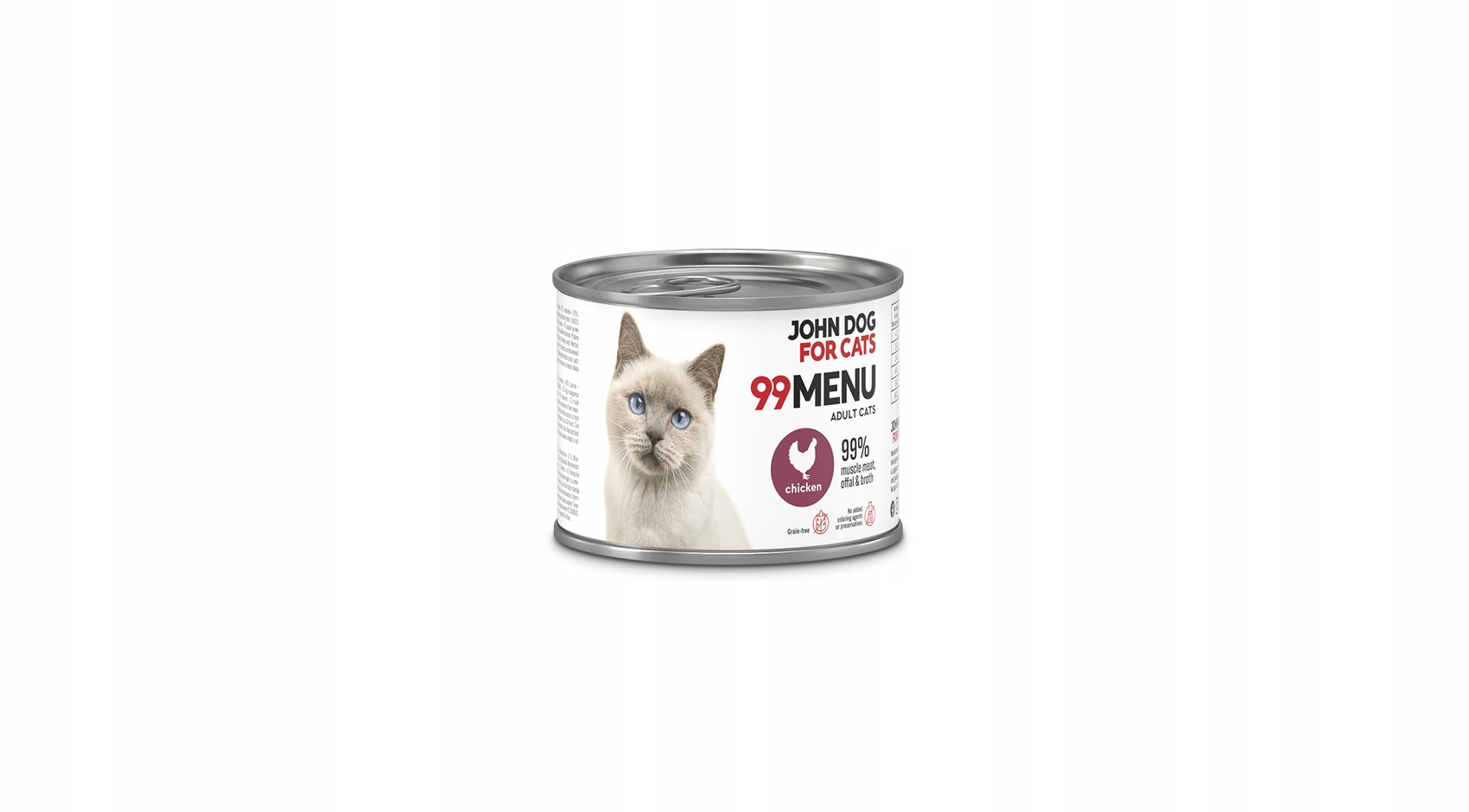 JOHN DOG CAT 99 MENU DOROSŁY KURCZAK 200G