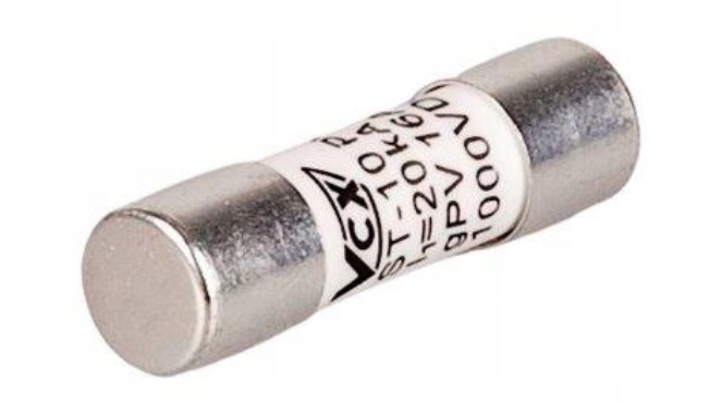 

Wkładka Solarna Gpv 10x38 32A 1000V DC Silver