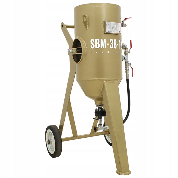 POLSKA MOBILNA PIASKARKA CIŚNIENIOWA 38LITRÓW 12BAR