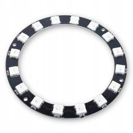 Светодиодное кольцо 24 светодиода WS2812 кольцевой светящийся модуль