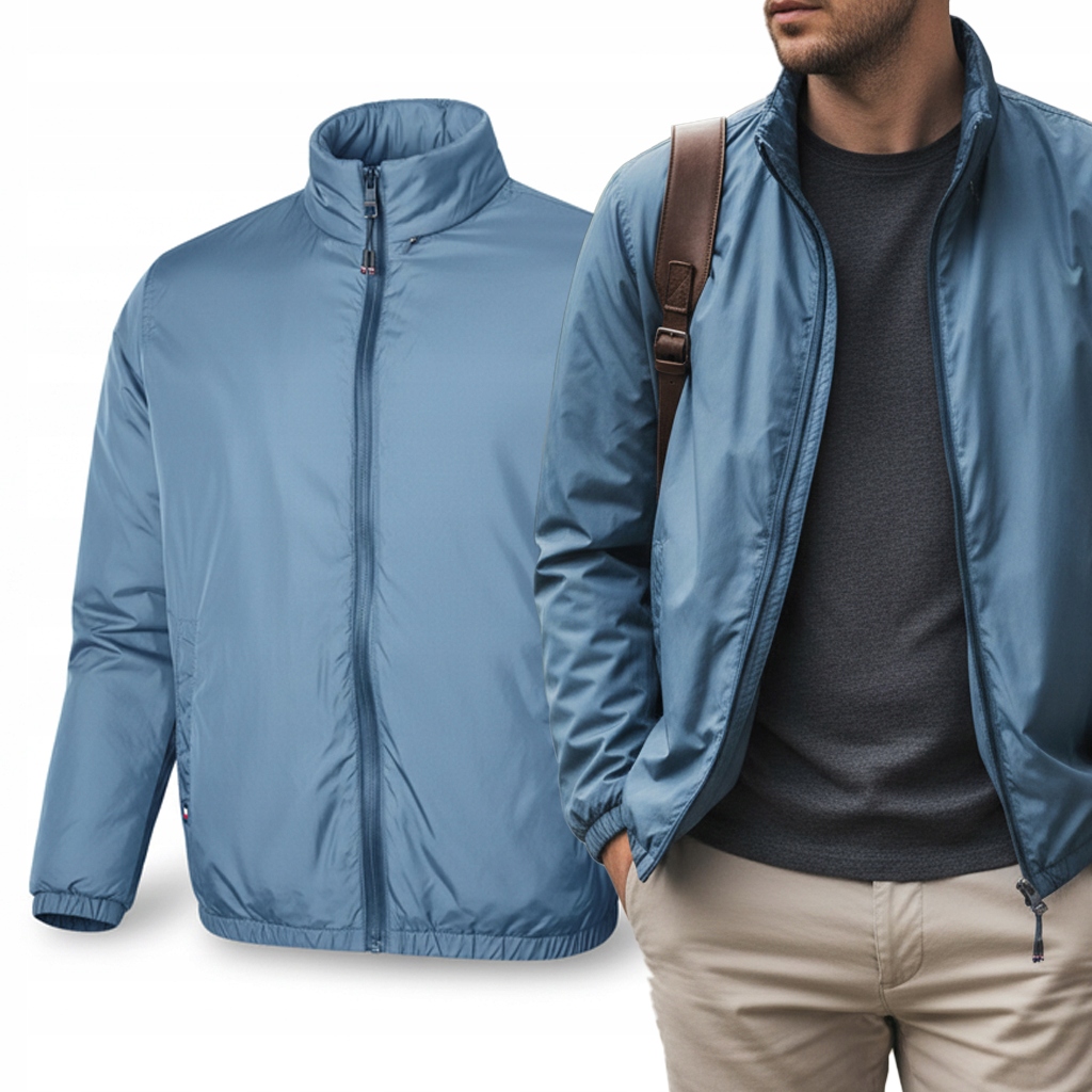 Lehká pánská bunda – pohodlná na chladné ráno, ideální do auta i na cesty