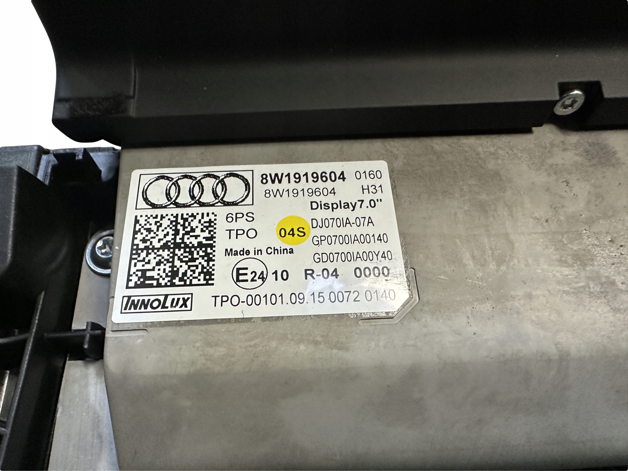 AUDI A4 A5 8W B9 MONITOR display 8W1919604