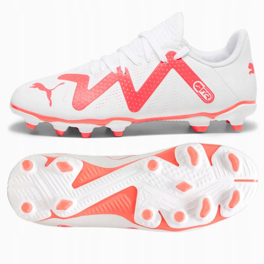 Nt Boty Puma Future Play 107388-01 bílé dětské, velikost 28