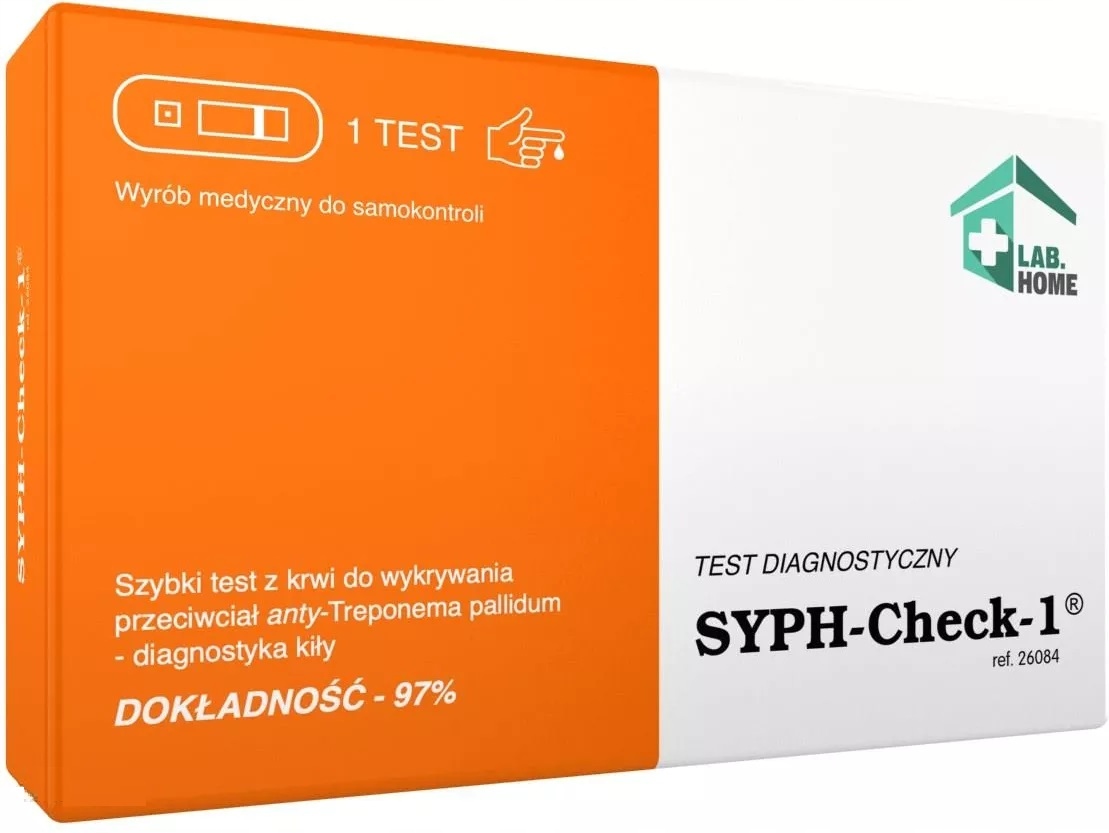 

SYPH-Check-1 test na wykrycie kiły kiła