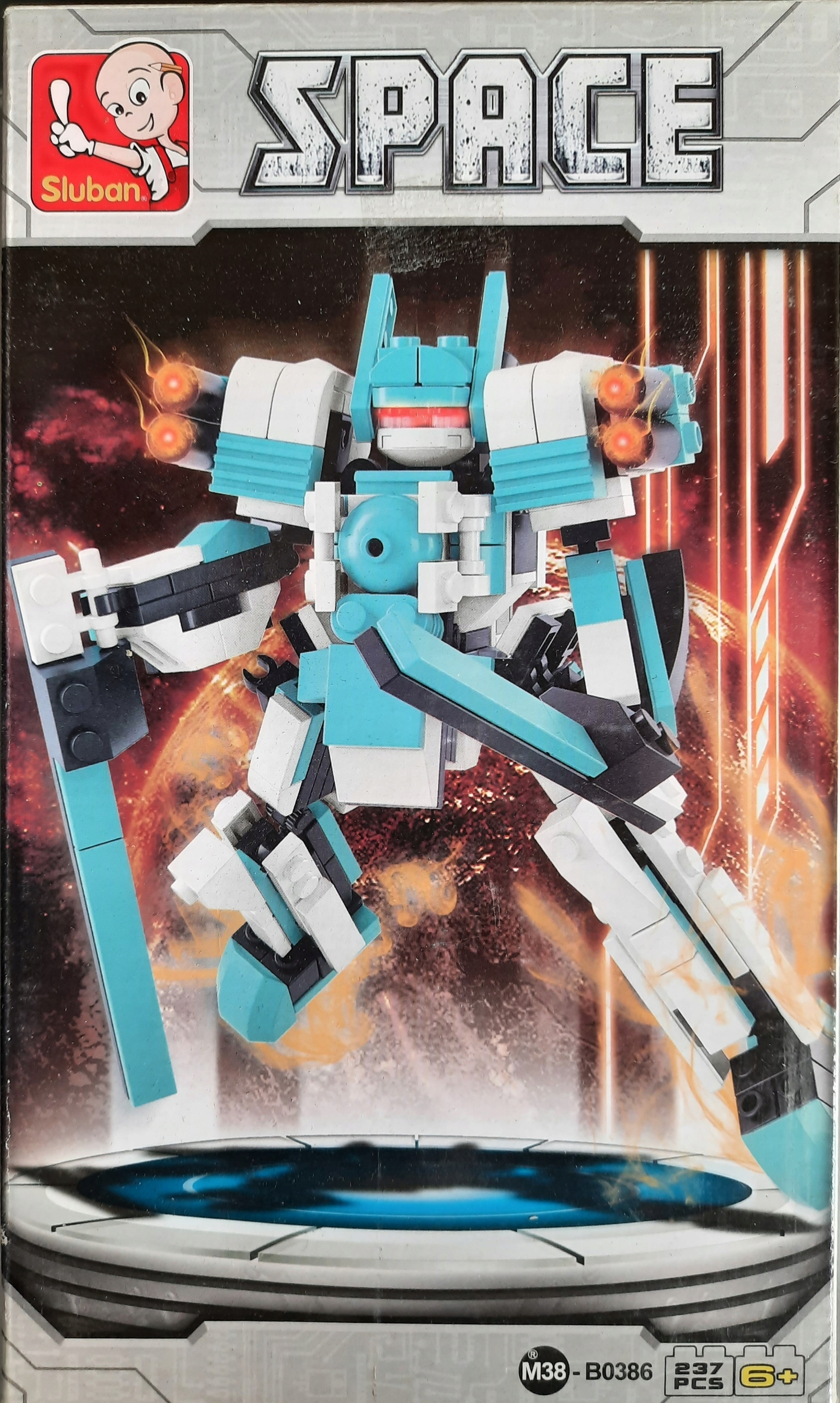 

Klocki Sluban Space Robot 237 el Nowa