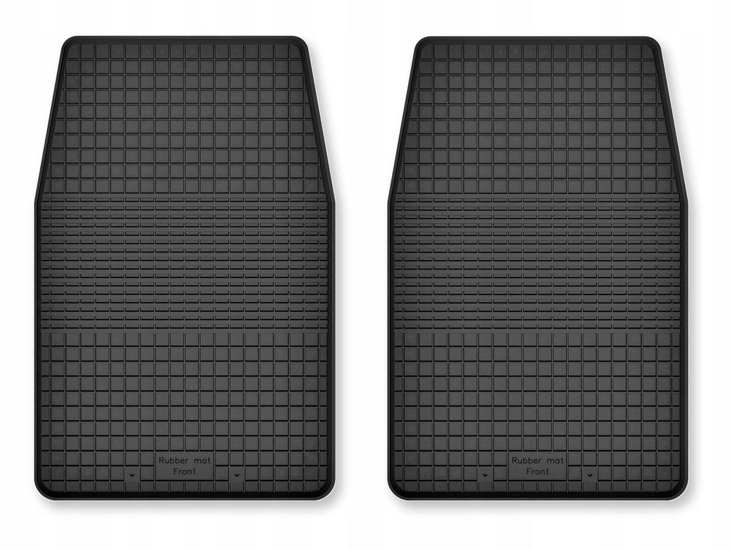 Dywaniki gumowe do Jeep Wrangler Tj 1996-2006 suv przód 2 szt. bez stoperów