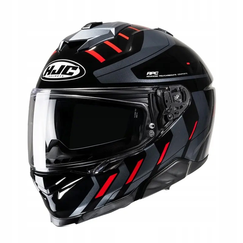 Integrálna motocyklová prilba Hjc I71 Simo Black/Red M