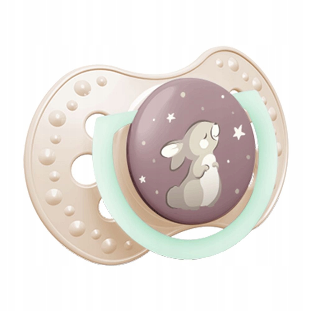 LOVI SMOCZEK USPOKAJAJĄCY DYNAMICZNY 6-18m 2 szt ŚWIECI W CIEMNOŚCI Marka Lovi