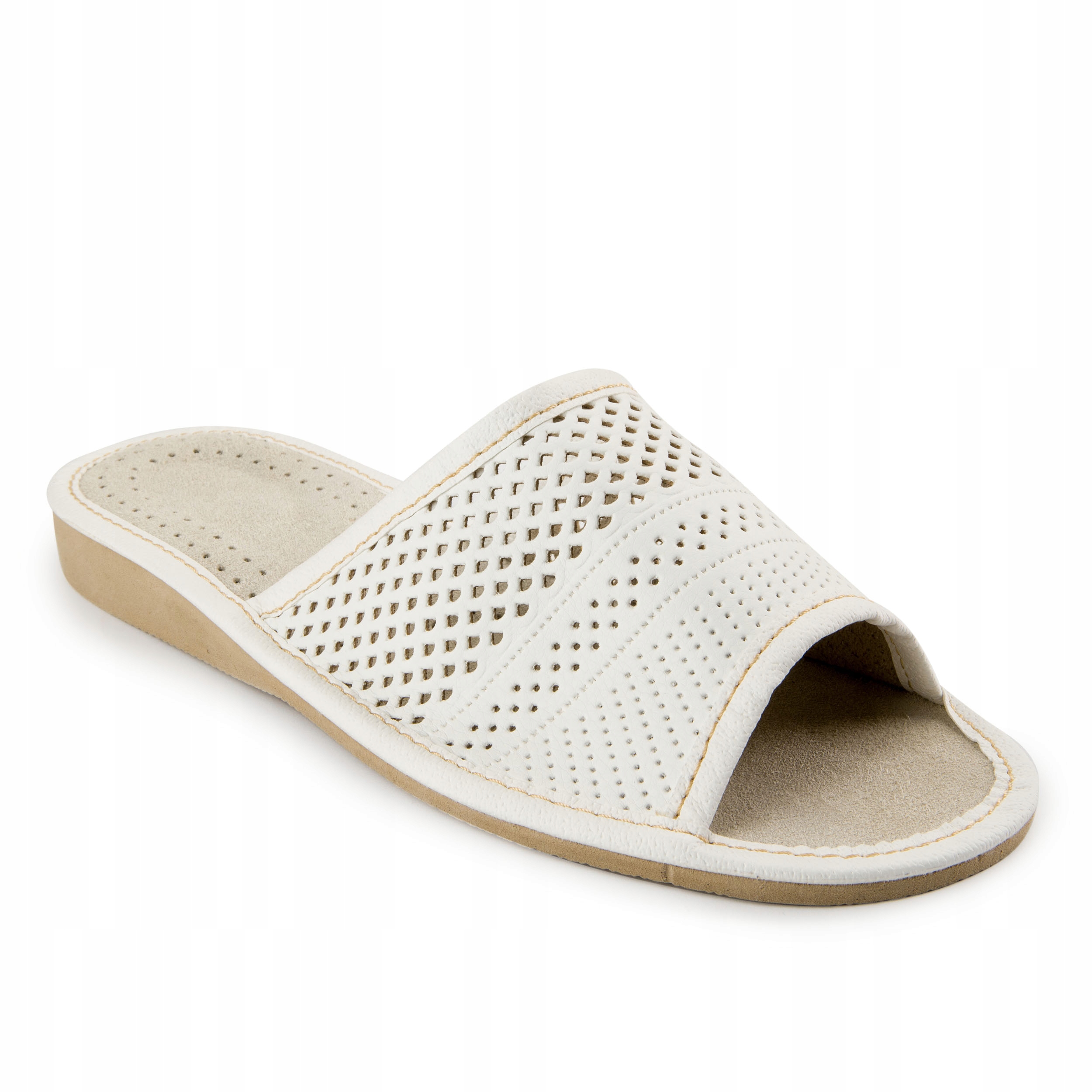 KAPCIE DAMSKIE PANTOFLE CIAPY ODDYCHAJĄCE PREZENT Model Klapki otwarte