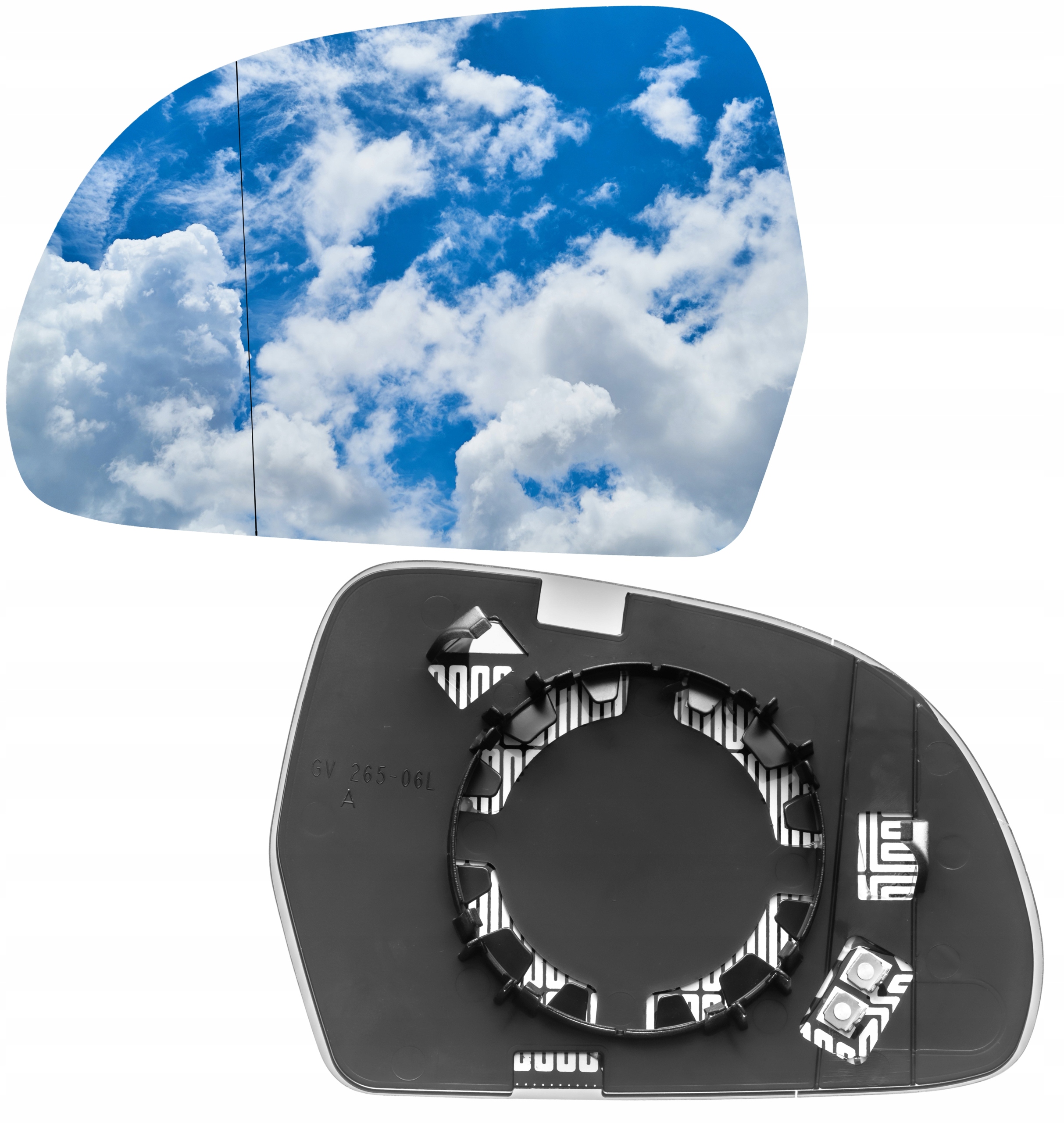 Zdjęcie AWparts WKŁAD LUSTERKA LEWY DO AUDI A3 8P Q3 A4 B8 A5 A8 D3