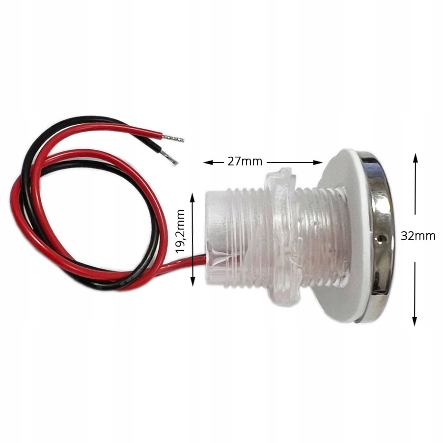 LAMPA DO ŁODZI KOKPITOWA BIAŁE - 05364 Marka Zefir