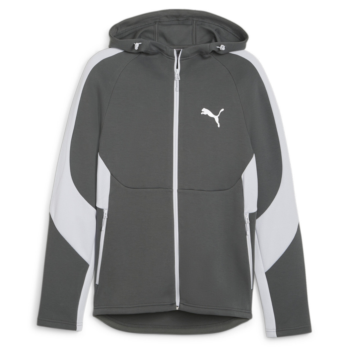 Pánská mikina Puma 67899580 Evostripe Full-zip Šedá 2XL