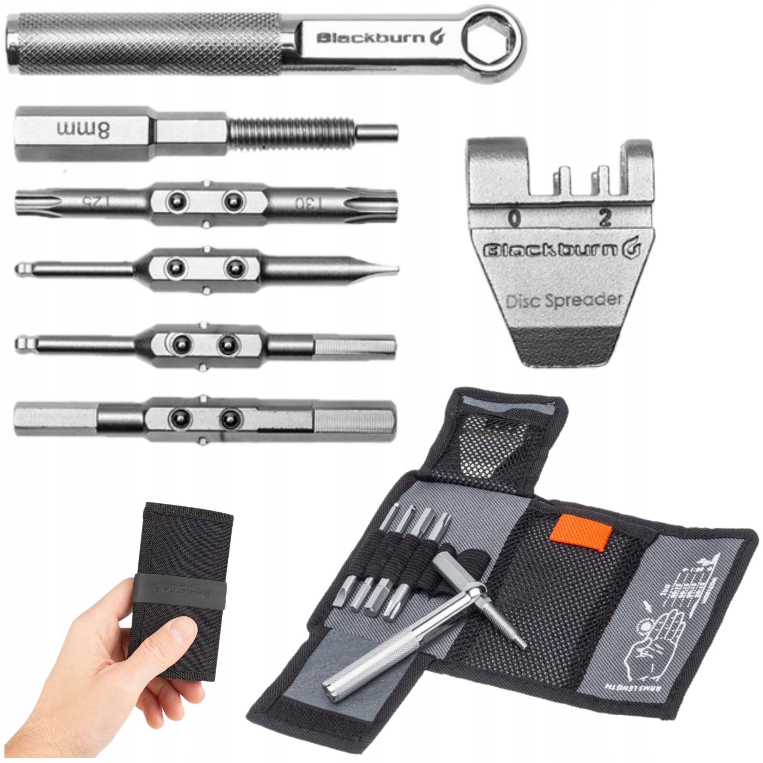 Multitool Rowerowy Blackburn Big Switch 15-F Zestaw Kluczy Rowerowy 134g