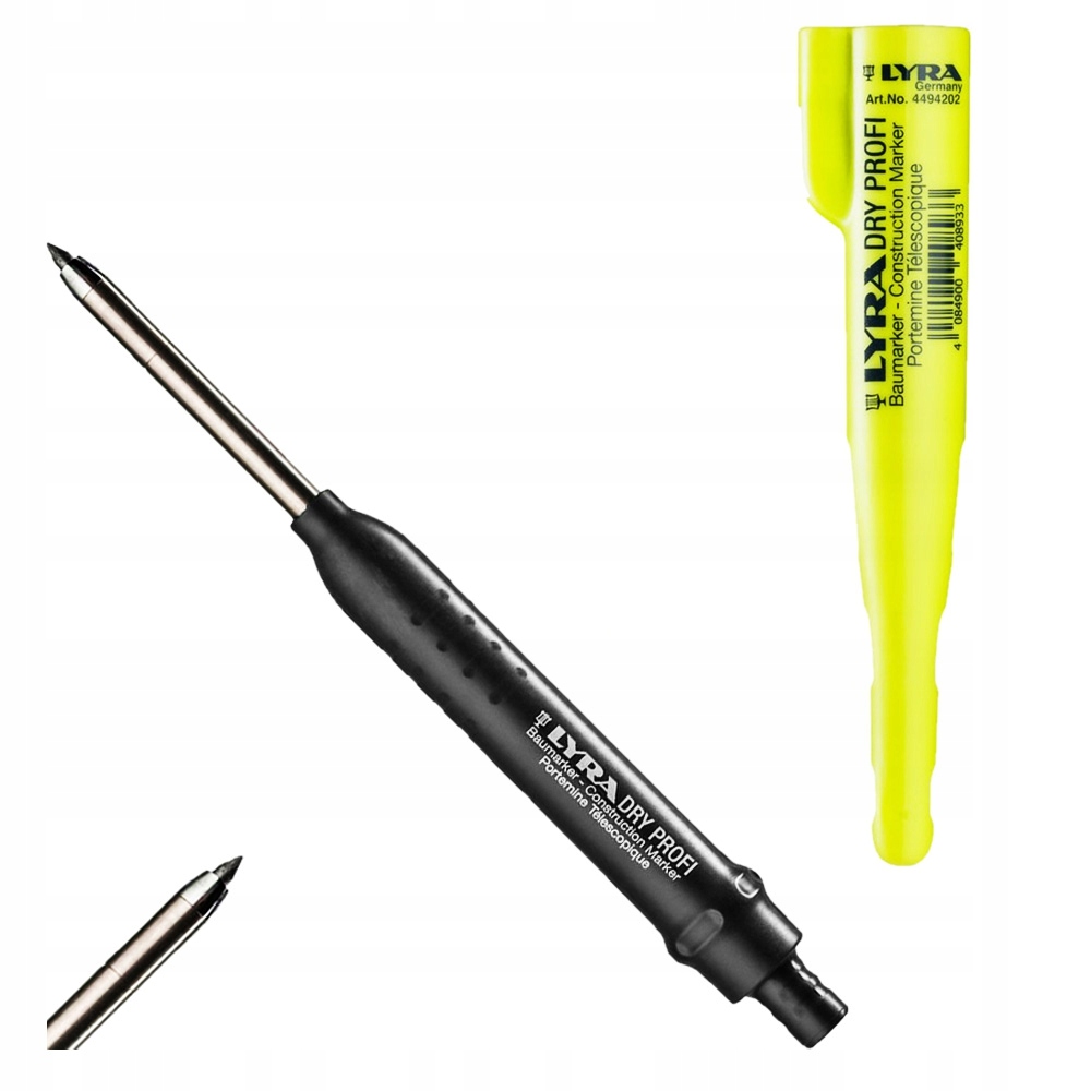 

Ołówek Budowlany Stolarski Znacznik Profi Lyra