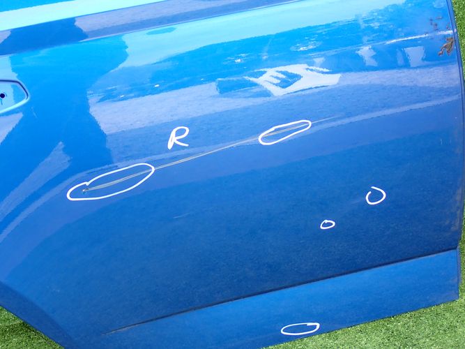 SKODA FABIA III HB Tür rechts hinten heck