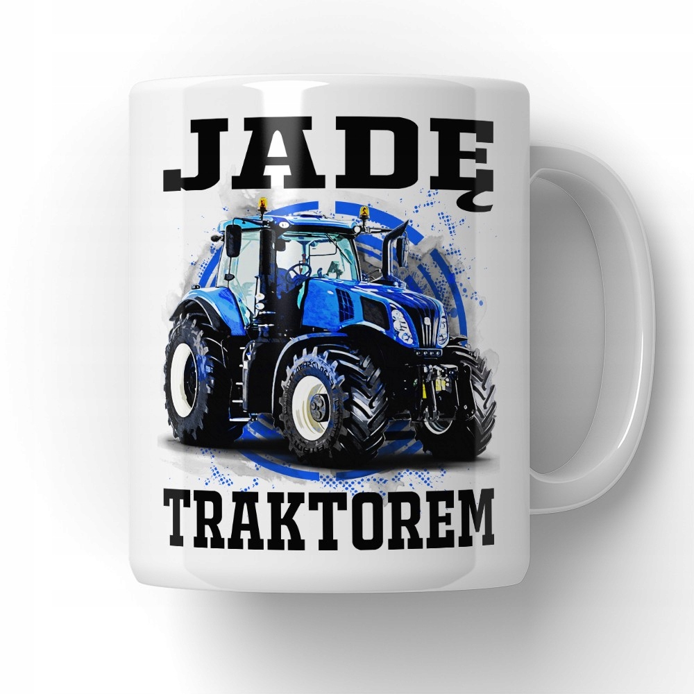 

Kubek Jadę Traktorem