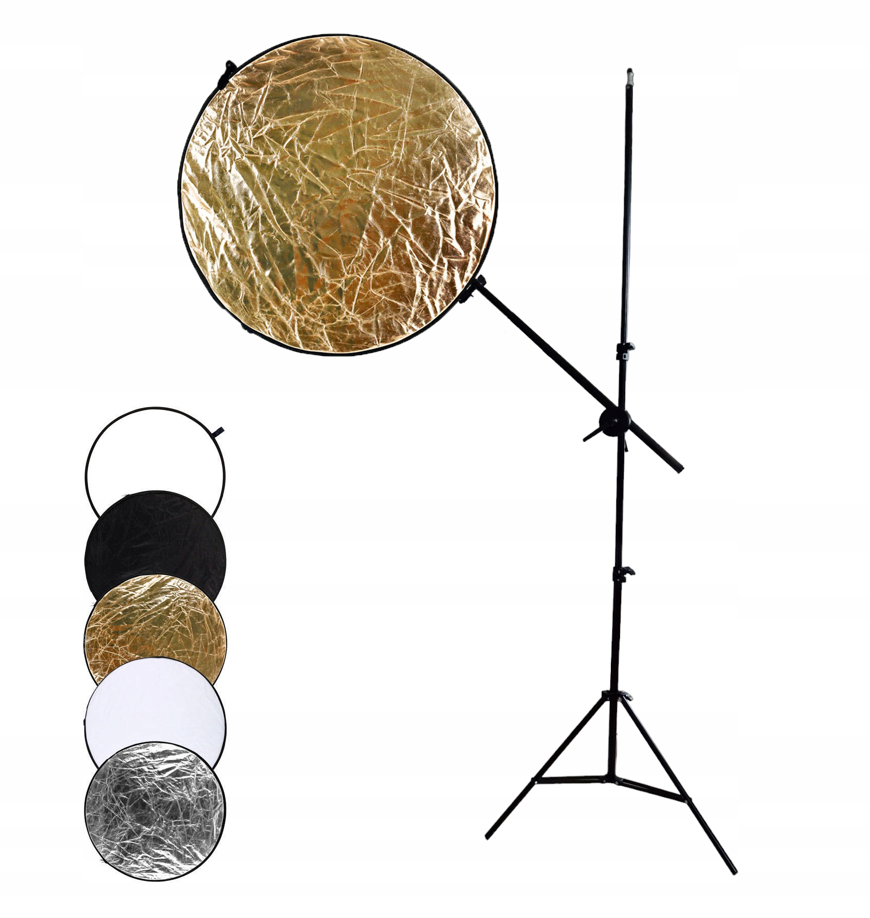 Sada Pro Upevnění Blendu Na Bok Stativu 215 CM Kruhová Blenda 60 CM