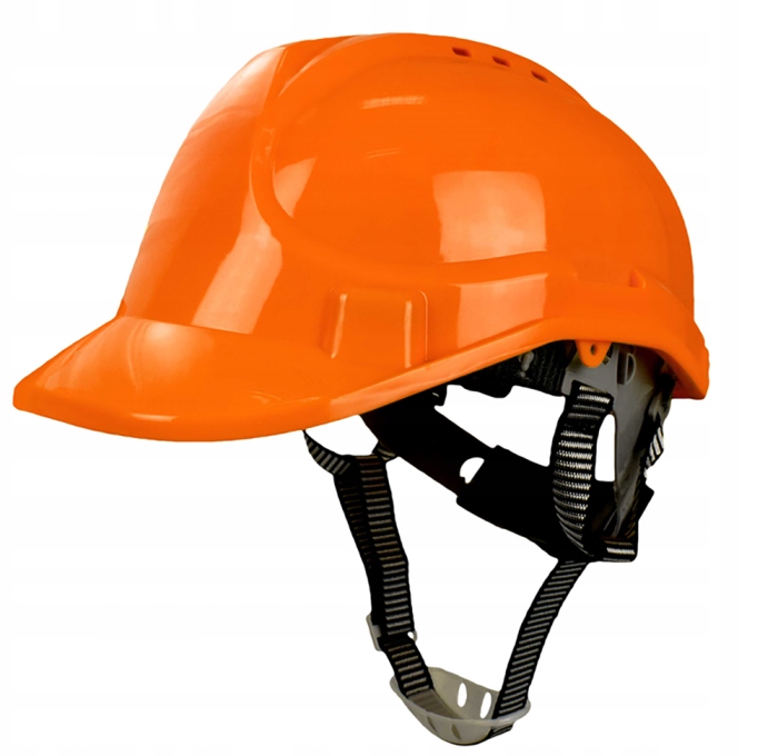 

Hełm Ochronny Kask roboczy Bhp Vent Pomarańczowy
