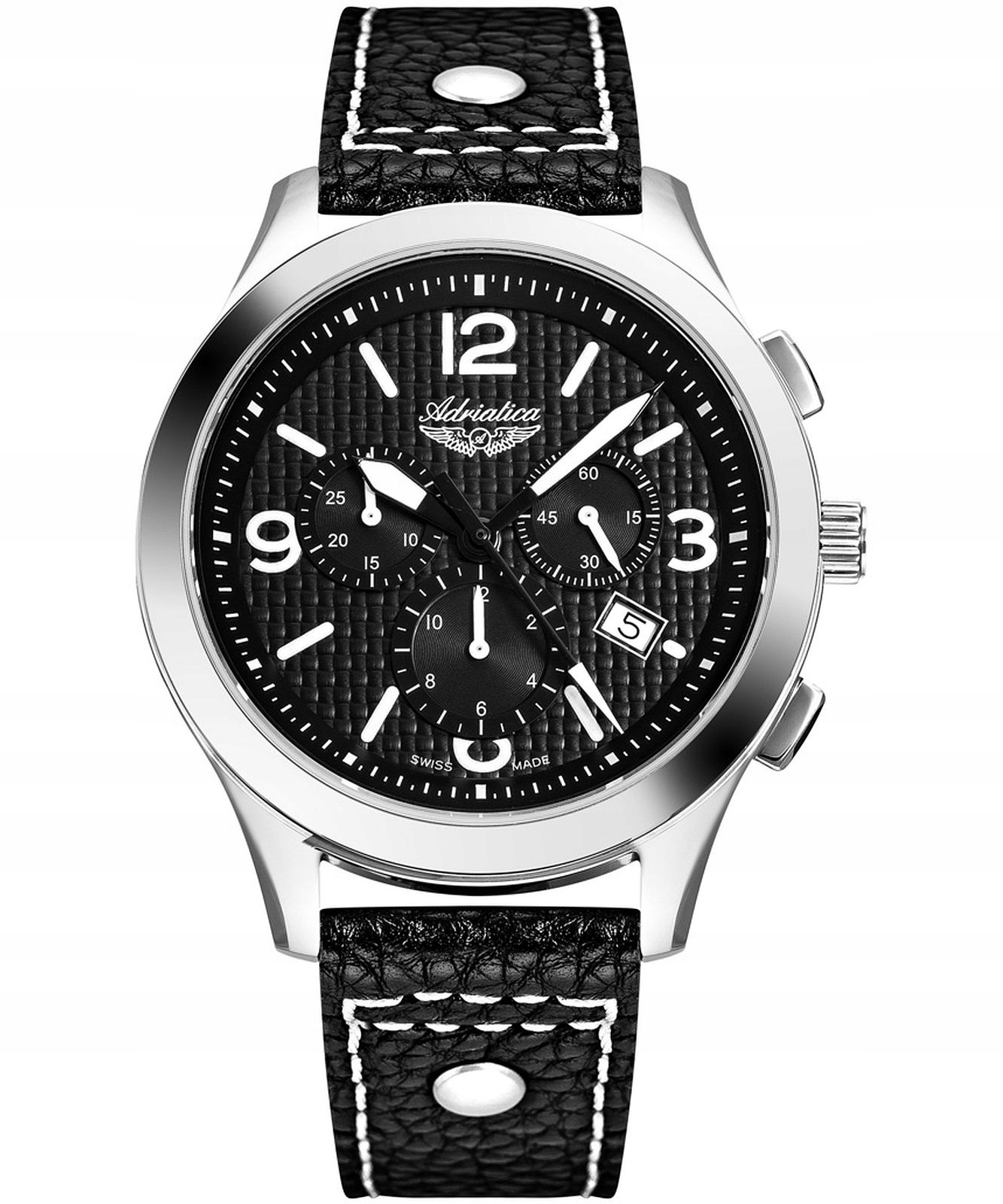 Pánské hodinky Adriatica Aviator Chronograph adriatica -A8313.5254CH
