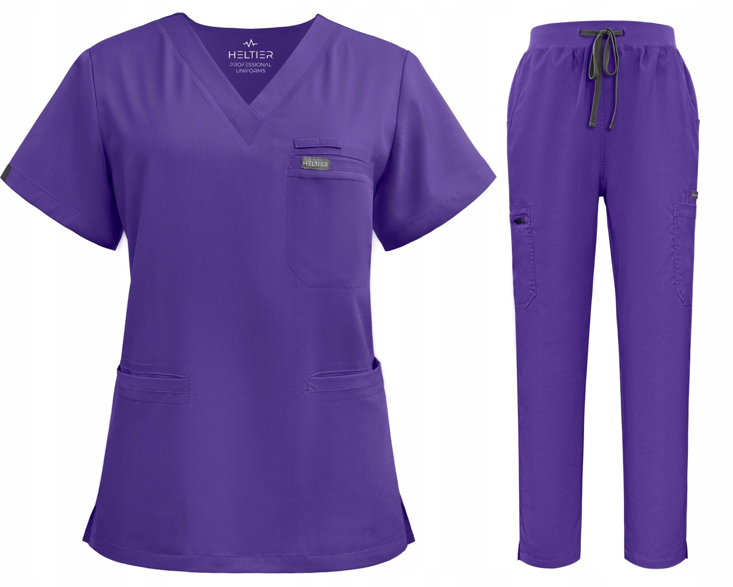 Komplet Medyczny Damski Scrub Uniform Model Prescribe Kolor Violet Rozm. Xs